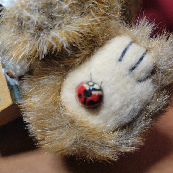 Vintage Boyds Bear With Bird And Birdcage - Picture 3 of 9